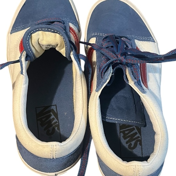VANS Red White Blue Old Skool Sneakers - NEW
WOMENS 8 /Mens 6.5 - Picture 6 of 6